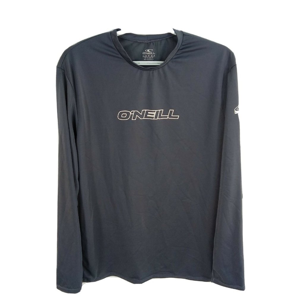 O'Neill L Shirt 50+ UV Protection Long Sleeve Grey - Picture 1 of 4